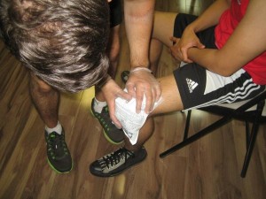 Accidents Involving Ice - First Aid